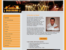 Tablet Screenshot of dj-diavolino.de